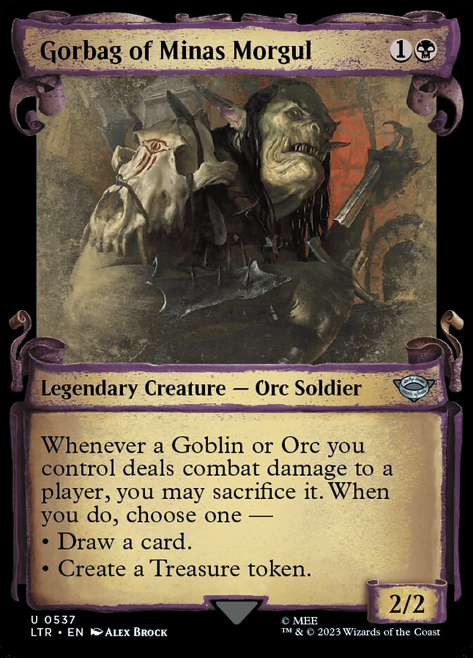Gorbag of Minas Morgul (Showcase Scrolls)