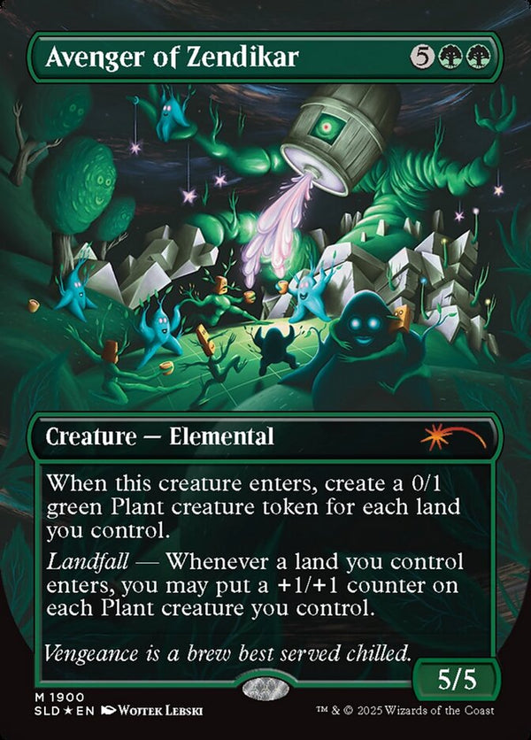 Avenger of Zendikar (Double Rainbow Foil) - Magic: The Gathering