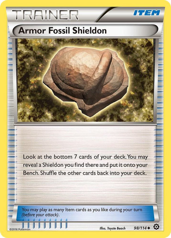 Armor Fossil Shieldon - Pokémon