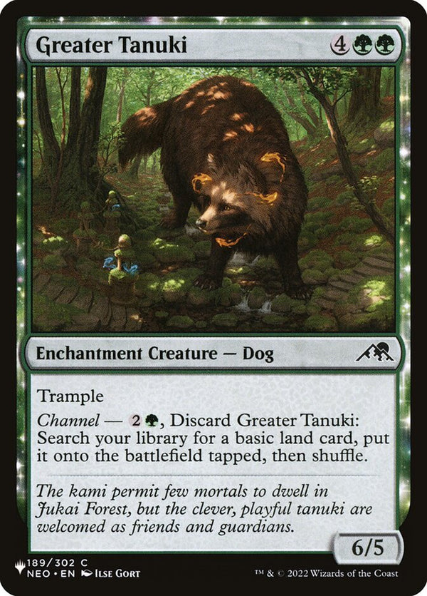 Greater Tanuki - Magic: The Gathering