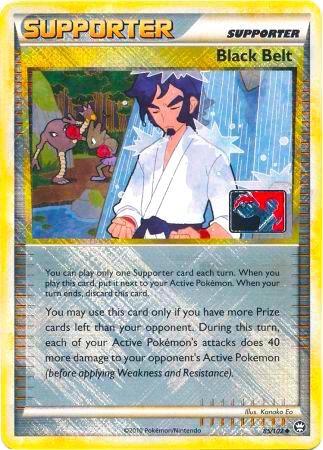 Black Belt - 85/102 (League Promo) - Pokémon