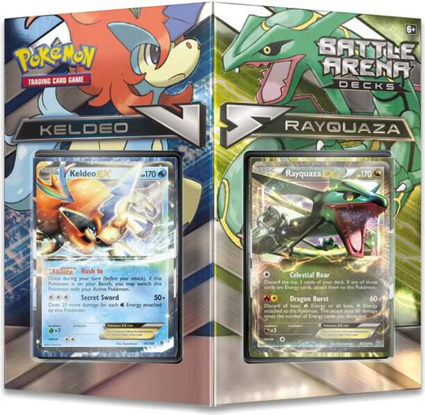 Battle Arena Decks: Keldeo EX vs Rayquaza EX - Pokémon