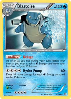 Blastoise - 31/149 (BW Boundaries Crossed) - Pokémon