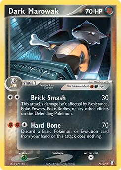Dark Marowak - 7/109 (EX Team Rocket Returns) - Pokémon