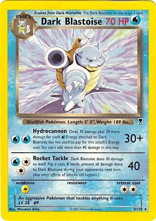 Dark Blastoise - 4/110 (WotC Legendary Collection) - Pokémon