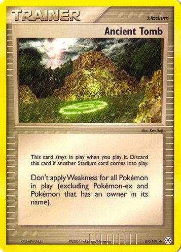 Ancient Tomb - Pokémon