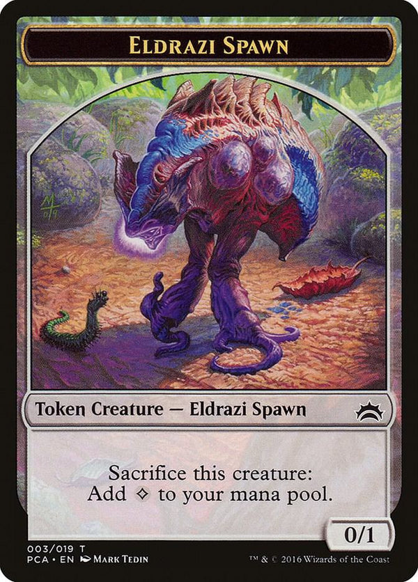 Eldrazi Spawn (003) // Eldrazi Double-Sided Token - Magic: The Gathering