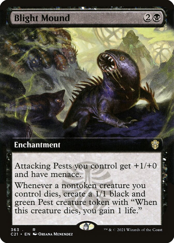 Blight Mound (Extended Art) - Magic: The Gathering