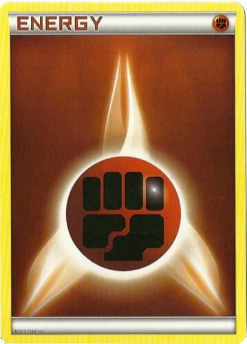 Fighting Energy (2013 Unnumbered) - Pokémon