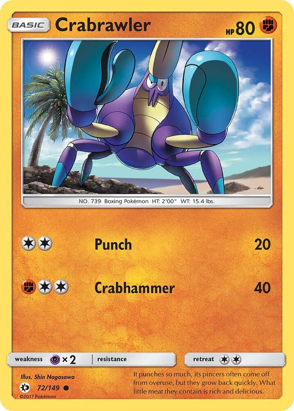 Crabrawler - Pokémon