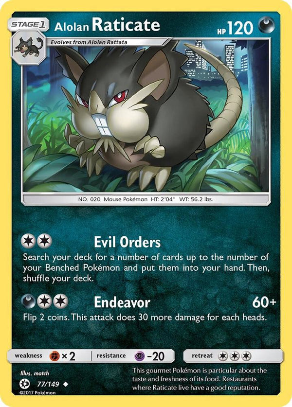 Alolan Raticate - Pokémon