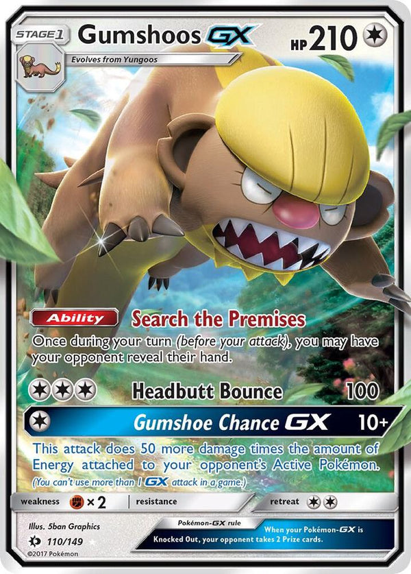 Gumshoos GX - Pokémon