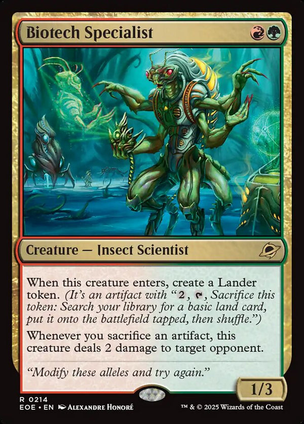 Biotech Specialist - Magic: The Gathering