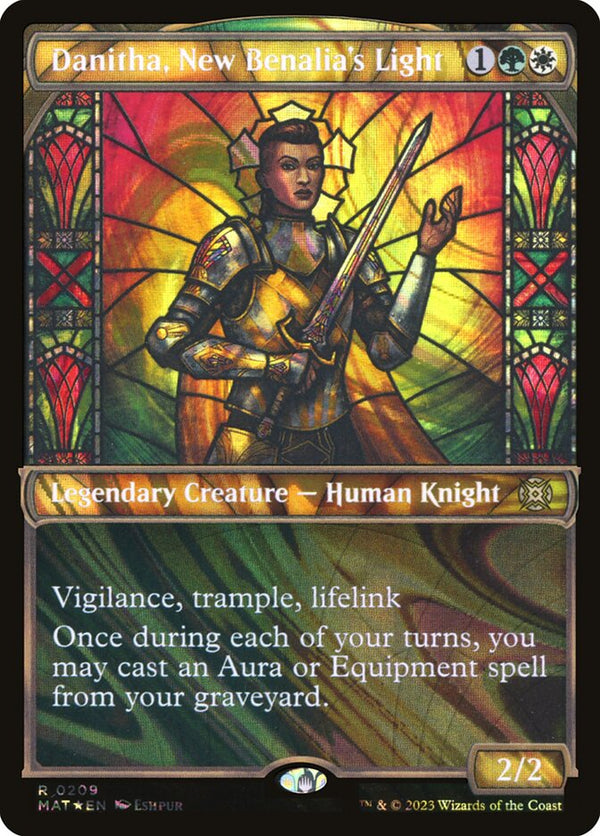 Danitha, New Benalia's Light (Halo Foil) - Magic: The Gathering