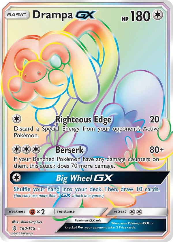 Drampa GX (Secret) - Pokémon