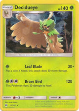 Decidueye - 011/149 (Cracked Ice Holo) - Pokémon
