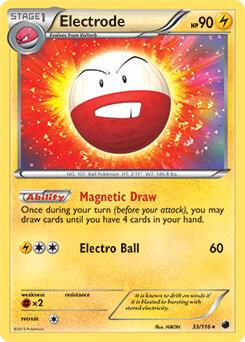 Electrode - 33/116 (BW Plasma Freeze) - Pokémon