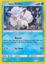 Alolan Vulpix - 21/145 (Toys R Us Promo) - Pokémon