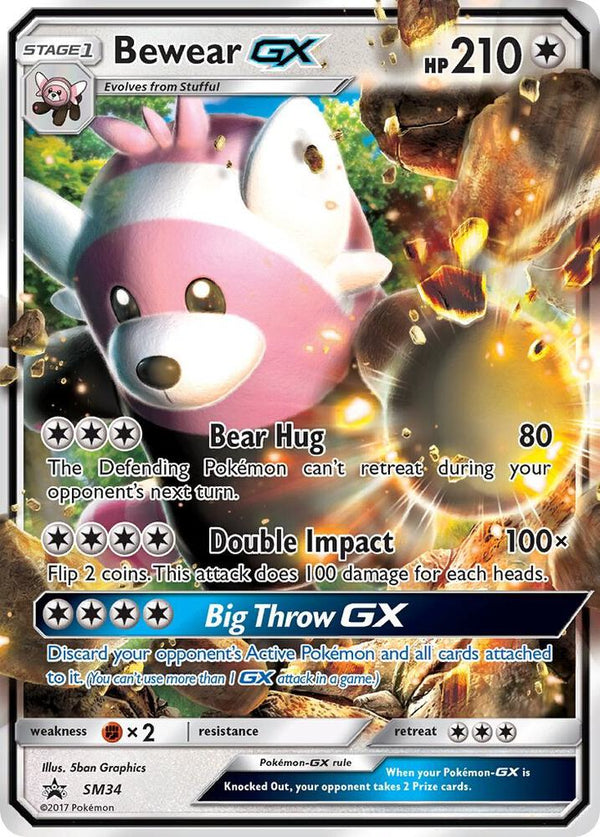 Bewear GX - SM34 - Pokémon