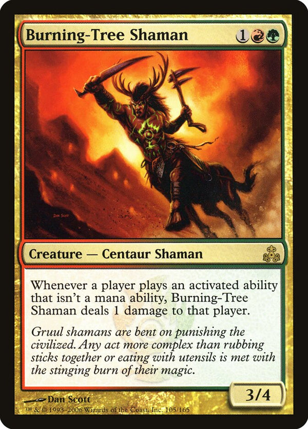 Burning-Tree Shaman - Magic: The Gathering