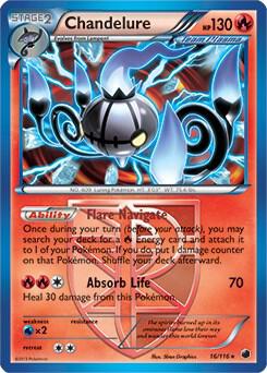 Chandelure - 16/116 (BW Plasma Freeze) - Pokémon
