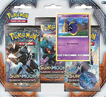 Burning Shadows 3 Pack Blister [Cosmog] - Pokémon