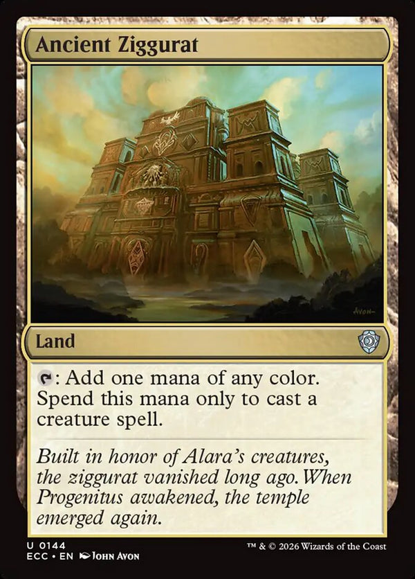 Ancient Ziggurat - Magic: The Gathering