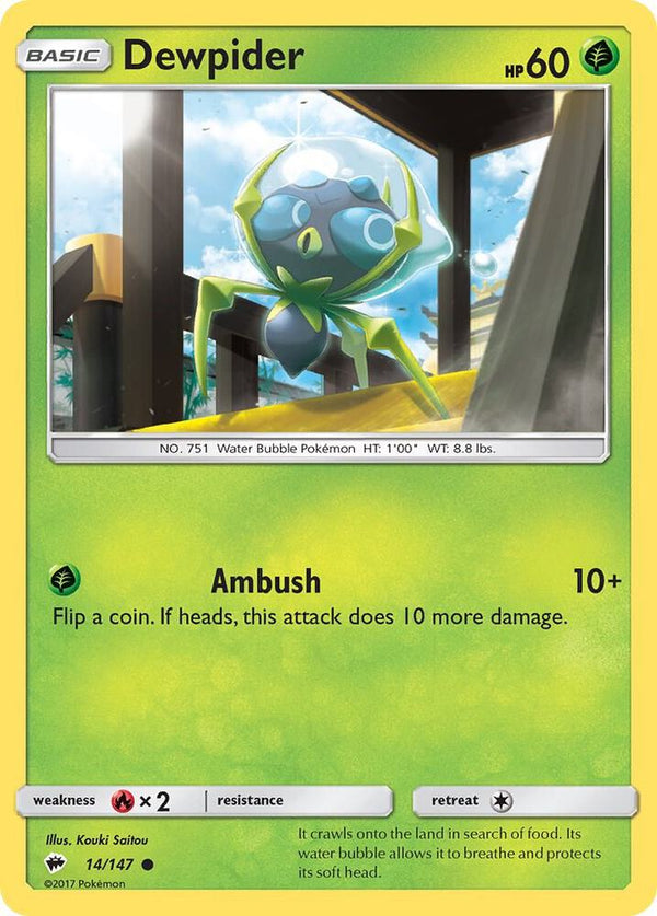 Dewpider - Pokémon
