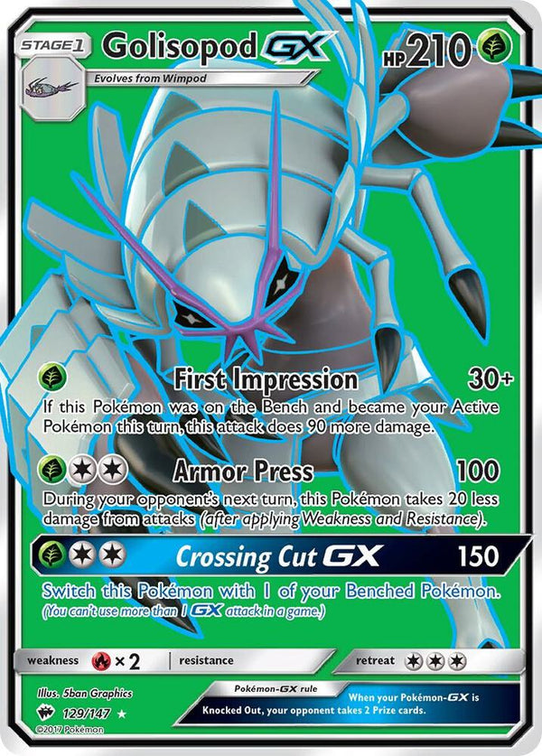 Golisopod GX (Full Art) - Pokémon