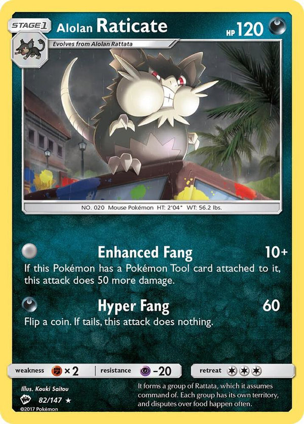 Alolan Raticate - Pokémon