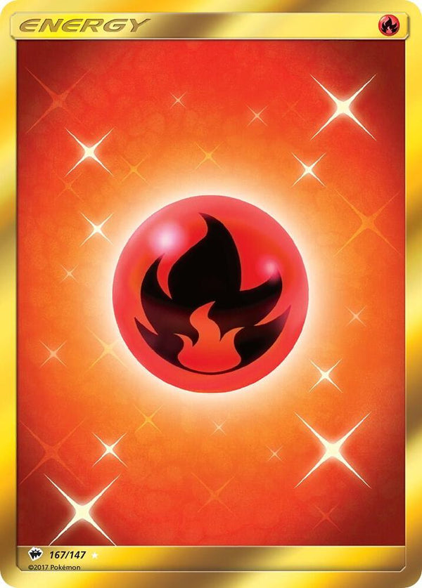 Fire Energy (Secret) - Pokémon