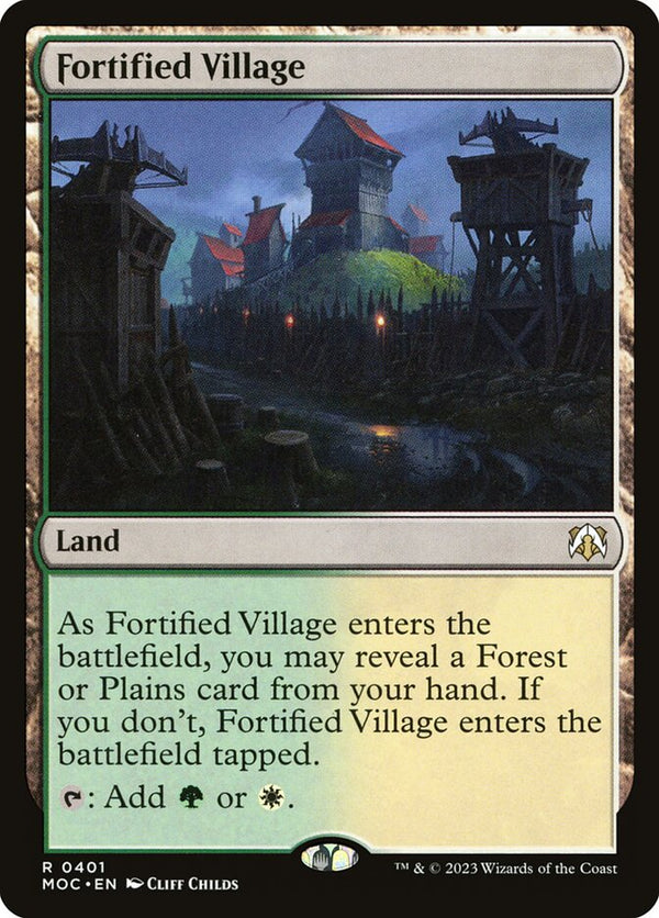 Fortified Village - Magic: The Gathering