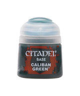 Citadel Base Paint: Caliban Green - Games Workshop