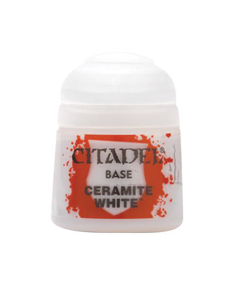 Citadel Base Paint: Ceramite White - Games Workshop