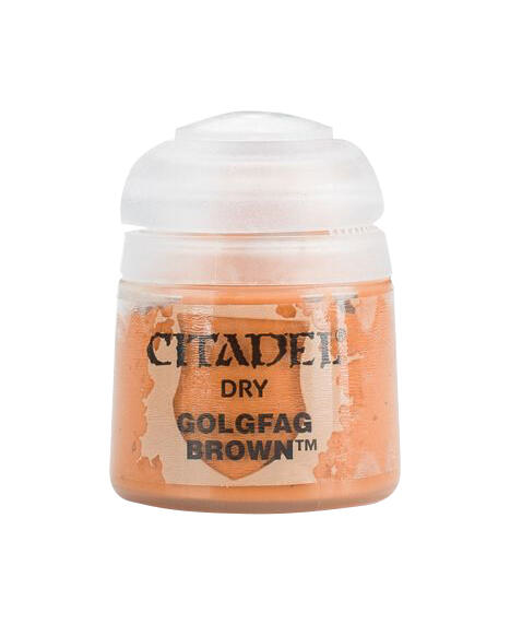 Citadel Drybrush Paint: Golgfag Brown - Games Workshop