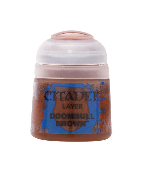 Citadel Layer Paint: Doombull Brown - Games Workshop