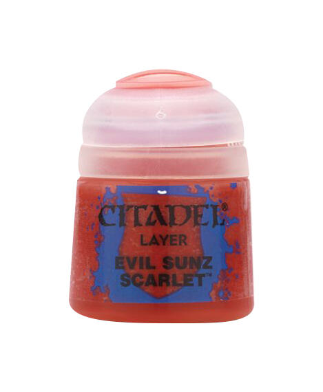 Citadel Layer Paint: Evil Sunz Scarlet - Games Workshop