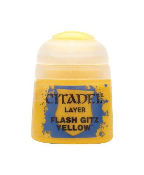 Citadel Layer Paint: Flash Gitz Yellow - Games Workshop