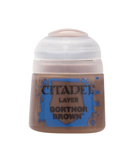 Citadel Layer Paint: Gorthor Brown - Games Workshop