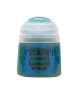 Citadel Layer Paint: Kabalite Green - Games Workshop