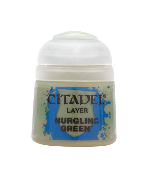 Citadel Layer Paint: Nurgling Green - Games Workshop