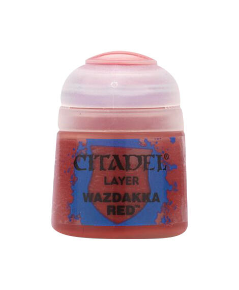 Citadel Layer Paint: Wazdakka Red - Games Workshop