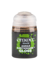 Citadel Shade Gloss Paint: Agrax Earthshade Gloss - Games Workshop