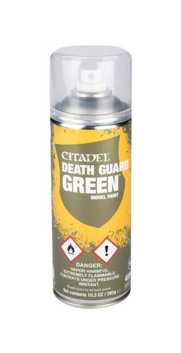 Citadel Spray Paint: Citadel Death Guard Green Spray - Games Workshop