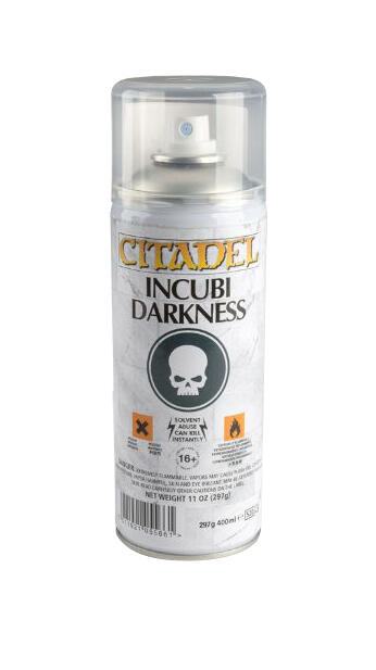 Citadel Spray Paint: Incubi Darkness Spray - Games Workshop