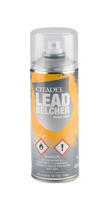 Citadel Spray Paint: Leadbelcher Spray - Games Workshop