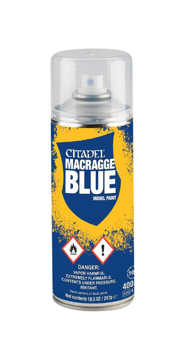 Citadel Spray Paint: Macragge Blue Spray - Games Workshop