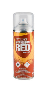 Citadel Spray Paint: Mephiston Red Spray - Games Workshop
