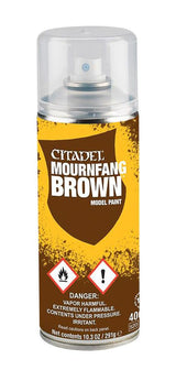 Citadel Spray Paint: Mournfang Brown Spray - Games Workshop