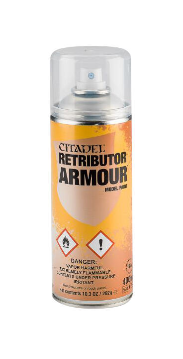 Citadel Spray Paint: Retributor Armour Spray - Games Workshop